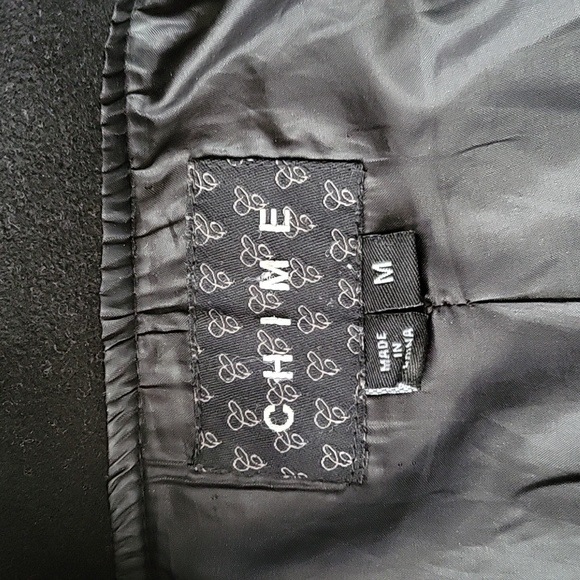 Beautiful Women's Double-Breasted Faux-Wool (polyester) Pea Coat, Chime (M) - Picture 3 of 4